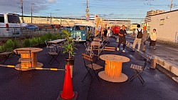 台風を跳ね除けた？