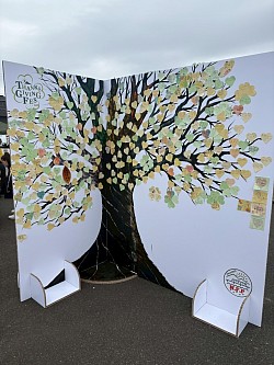 新企画のサンクスツリー